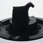Black terrier glass ashtray