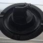 Black terrier glass ashtray