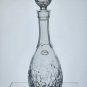 Rogaska signed Hand Cut glass decanter Gallia 24% lead crystal