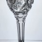 Signed Fry CUT glass vase