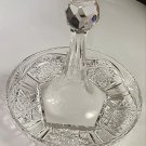 ABP American Brilliant Period hand Cut Glass stick dish