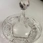 ABP American Brilliant Period hand Cut Glass stick dish