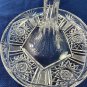 ABP American Brilliant Period hand Cut Glass stick dish