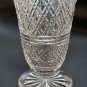 Waterford CUT GLASS signed gegorgan vase footed old cut in Ireland