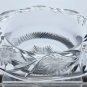 ABP cut glass Dorflinger ruffled bowl American