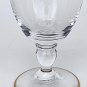 Bryce gold band wine glass Crystal