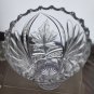 ABP Cut glass corset vase antique