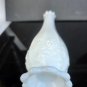 Westmoreland milk Glass paneled grape swung vase