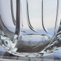 Cut Glass sea swirl ice bucket Lenox USA crystal Signed