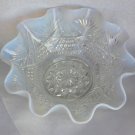 Dugan glass Co. Opalescent Dragon Lady bowl