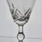 4 Signed Hand Cut Glass Sherry Glengarry Cambridge Stuart
