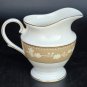 Signed lenox Bellina gold teapot sugar and creamer