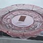 LE Smith pink leaf plate