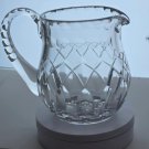 Cut glass small pitcher Cut glass small pitcher