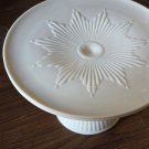 Atterburry Treasure hand on stem Starburst cake plate Atterburry Treasure hand on stem Starburst cake plate