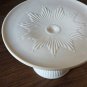 Atterburry Treasure hand on stem Starburst cake plate