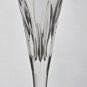 Signed Waterford CUT GLASS Times Square Toasting Flutes pair crystal