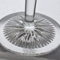 Signed Waterford CUT GLASS Times Square Toasting Flutes pair crystal