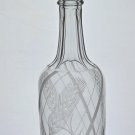 Cut Glass Wheat Decanter