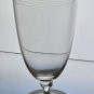 Pair Signed Lenox Crystal sentiment juice glass replacement