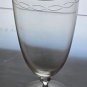 Pair Signed Lenox Crystal sentiment juice glass replacement
