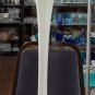 Tall glass white vase - 27.75" high