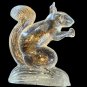 L.E. SMITH glass miniature Squirrel