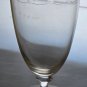 Pair Signed Lenox Crystal sentiment ice tea glasses replacement