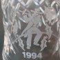 Signed Waterford Hand Cut glass Christmas 1994 BELL