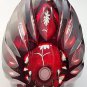 Hand cut glass art cranberry Paperweight signed Peter ORourke