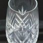 4 piece Schott - Zwiesel cut Tiffany pattern Hand cut Crystal juice glass