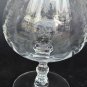 LENOX Navarra brandy sniffler glass, Crystal Made in USA Mt Pleasant PA Pair