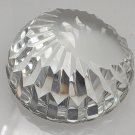 Hand cut glass paperweight, 24% lead crystal Great for engravers