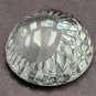 Hand cut glass paperweight, 24% lead crystal Great for engravers