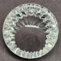 Hand cut glass paperweight, 24% lead crystal Great for engravers