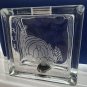 Glass money bank etched "Fruit of My Labor"