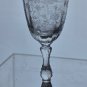 LENOX Navarra liquor glass, Crystal Made in USA Mt Pleasant PA Pair