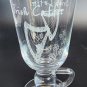 Eamon Shamrock glass and harp Irish coffee MUG.2 piece