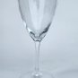 Signed Lenox Statuesque optic gold rim Crystal Beverage Made in USA mouth blown