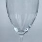 Signed Lenox Statuesque optic gold rim Crystal Beverage Made in USA mouth blown