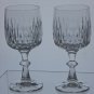 2 piece Schott - Zwiesel cut glass Crystal wine glass
