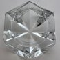 Cut glass star Heavy ashtray crystal good quality