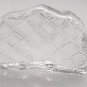 Hand cut glass tartan paperweight, 24% lead crystal Great gift