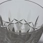 Hand Cut glass goblet stemware