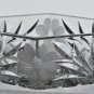 Cut glass dish with tabs American brilliant