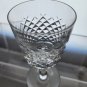4 Signed Waterford glass Hand Cut port/wine Alana pattern Irish Crystal