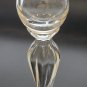 Signed pair Lenox Aria candle sticks Crystal Made in USA Mt Pleasant PA