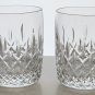Signed Lenox pair Cut glass Masterpiece dor Crystal Made in USA