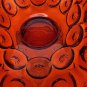 LE Smith glass Red moon and stars banana Bowl