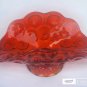 LE Smith glass Red moon and stars banana Bowl